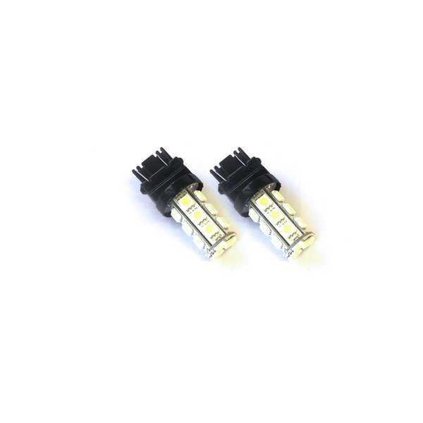 Race Sport 3157 18-Chip 5050 Led Replacement Bulbs (Green) (Pair) Pr RS-3157-G-5050